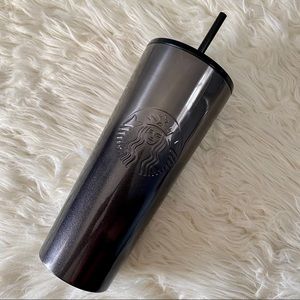 New! Black Shimmer Starbucks Tumbler